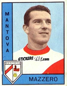 Sticker Italo Mazzero - Calciatori 1962-1963 - Panini