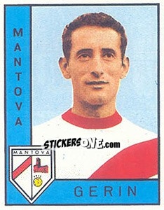 Sticker Aurelio Gerin - Calciatori 1962-1963 - Panini