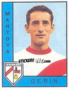 Sticker Aurelio Gerin - Calciatori 1962-1963 n. 144 - Panini
