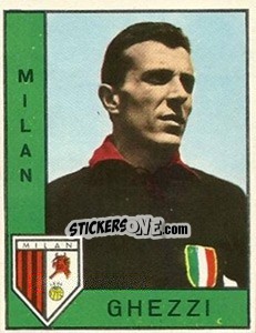 Figurina Giorgio Ghezzi - Calciatori 1962-1963 - Panini