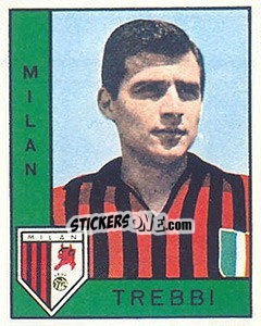 Cromo Mario Trebbi - Calciatori 1962-1963 - Panini