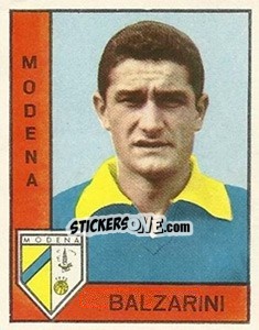 Sticker Luigi Balzarini - Calciatori 1962-1963 n. 164 - Panini