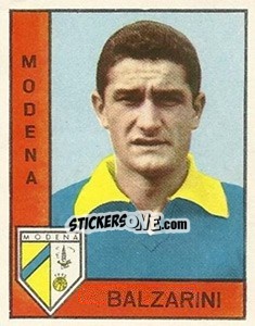 Figurina Luigi Balzarini - Calciatori 1962-1963 - Panini