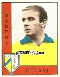 Sticker Angelo Ottani - Calciatori 1962-1963 n. 166 - Panini