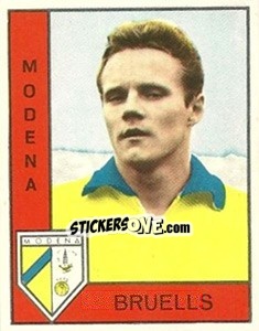 Figurina Albert Bruells - Calciatori 1962-1963 - Panini