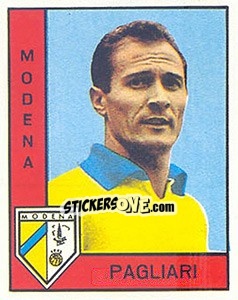 Sticker Enrico Pagliari - Calciatori 1962-1963 n. 172 - Panini
