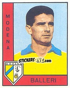 Sticker Costanzo Balleri - Calciatori 1962-1963 - Panini