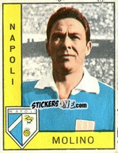 Cromo Giovanni Molino - Calciatori 1962-1963 - Panini