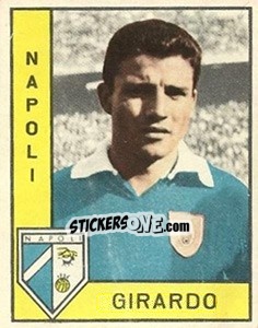 Sticker Antonio Girardo - Calciatori 1962-1963 n. 184 - Panini