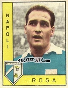 Cromo Humberto Rosa - Calciatori 1962-1963 - Panini