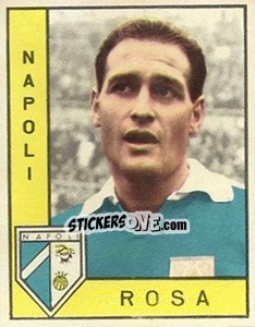 Sticker Humberto Rosa - Calciatori 1962-1963 n. 185 - Panini