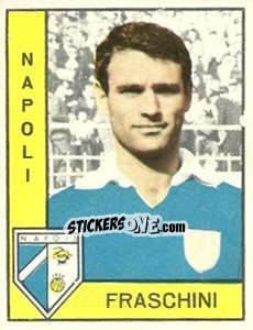 Cromo Achille Fraschini - Calciatori 1962-1963 - Panini