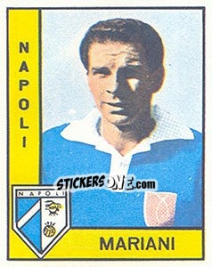 Cromo Amos Mariani - Calciatori 1962-1963 n. 187 - Panini