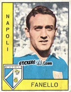 Cromo Giovanni Fanello - Calciatori 1962-1963 - Panini