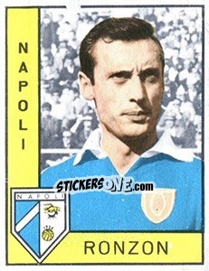Sticker Pierluigi Ronzon - Calciatori 1962-1963 n. 192 - Panini