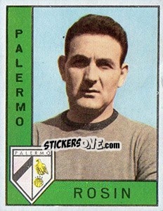 Figurina Ugo Rosin - Calciatori 1962-1963 - Panini