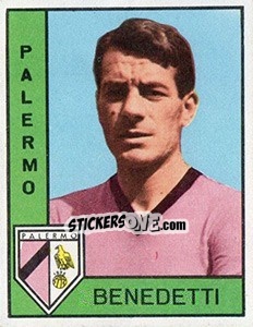 Sticker Enzo Benedetti - Calciatori 1962-1963 - Panini