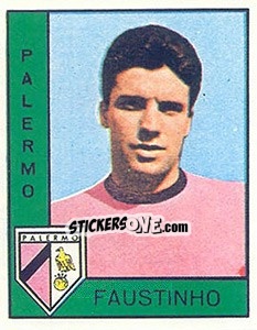 Sticker Pinto Da Silva Faustinho - Calciatori 1962-1963 n. 201 - Panini