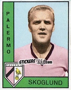 Sticker Lennart Skoglund - Calciatori 1962-1963 n. 205 - Panini