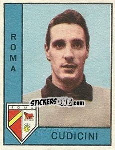Sticker Fabio Cudicini - Calciatori 1962-1963 n. 212 - Panini