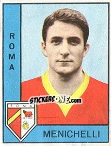 Sticker Giampaolo Menichelli - Calciatori 1962-1963 - Panini