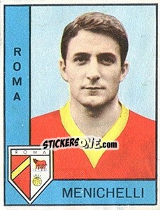 Cromo Giampaolo Menichelli - Calciatori 1962-1963 n. 221 - Panini