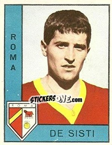 Sticker Giancarlo De Sisti - Calciatori 1962-1963 n. 223 - Panini