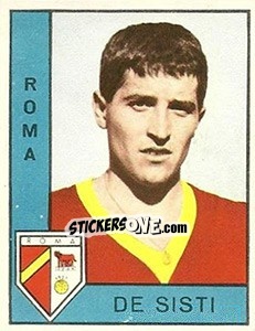 Cromo Giancarlo De Sisti - Calciatori 1962-1963 - Panini