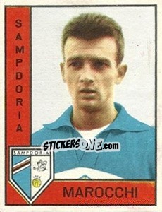 Sticker Paolo Marocchi - Calciatori 1962-1963 - Panini