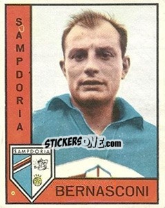 Cromo Gaudenzio Bernasconi - Calciatori 1962-1963 n. 231 - Panini
