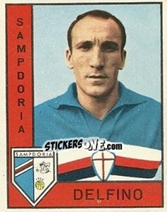 Sticker Giovanni Delfino - Calciatori 1962-1963 - Panini