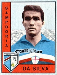 Sticker Jose R. Da Silva - Calciatori 1962-1963 - Panini