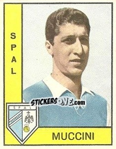 Cromo Manlio Muccini - Calciatori 1962-1963 - Panini