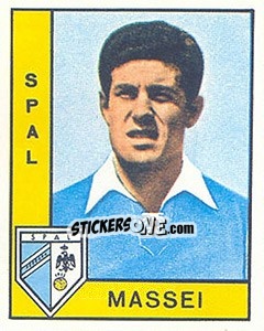 Sticker Oscar Massei - Calciatori 1962-1963 n. 249 - Panini