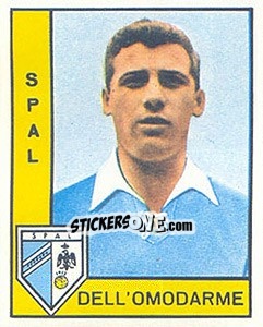 Figurina Carlo Dell'Omodarme - Calciatori 1962-1963 - Panini