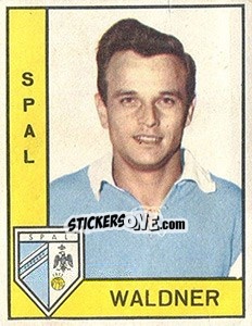 Sticker Erwin Waldner - Calciatori 1962-1963 n. 254 - Panini