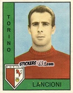 Sticker Remo Lancioni - Calciatori 1962-1963 n. 263 - Panini