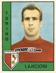 Cromo Remo Lancioni - Calciatori 1962-1963 - Panini