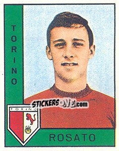 Sticker Roberto Rosato - Calciatori 1962-1963 n. 264 - Panini