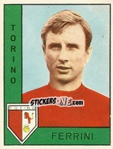 Figurina Giorgio Ferrini - Calciatori 1962-1963 - Panini