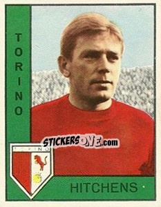 Sticker Gerald Hitchens - Calciatori 1962-1963 n. 268 - Panini