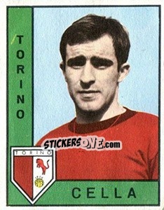 Sticker Giancarlo Cella - Calciatori 1962-1963 n. 271 - Panini