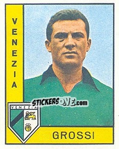 Cromo Gianni Grossi - Calciatori 1962-1963 - Panini