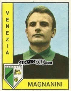 Sticker Enzo Magnanini - Calciatori 1962-1963 n. 276 - Panini