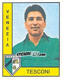 Sticker Mario Tesconi - Calciatori 1962-1963 n. 278 - Panini