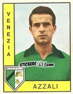 Sticker Claudio Azzali - Calciatori 1962-1963 - Panini