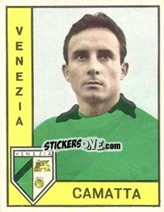 Cromo Roberto Camatta - Calciatori 1962-1963 - Panini