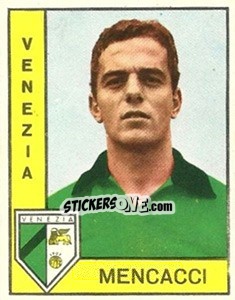 Cromo Silvano Mencacci - Calciatori 1962-1963 - Panini