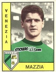 Sticker Bruno Mazzia - Calciatori 1962-1963 - Panini
