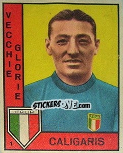 Figurina Calligaris - Calciatori 1962-1963 - Panini